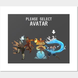 Character Choice: Water Avatar Posters and Art